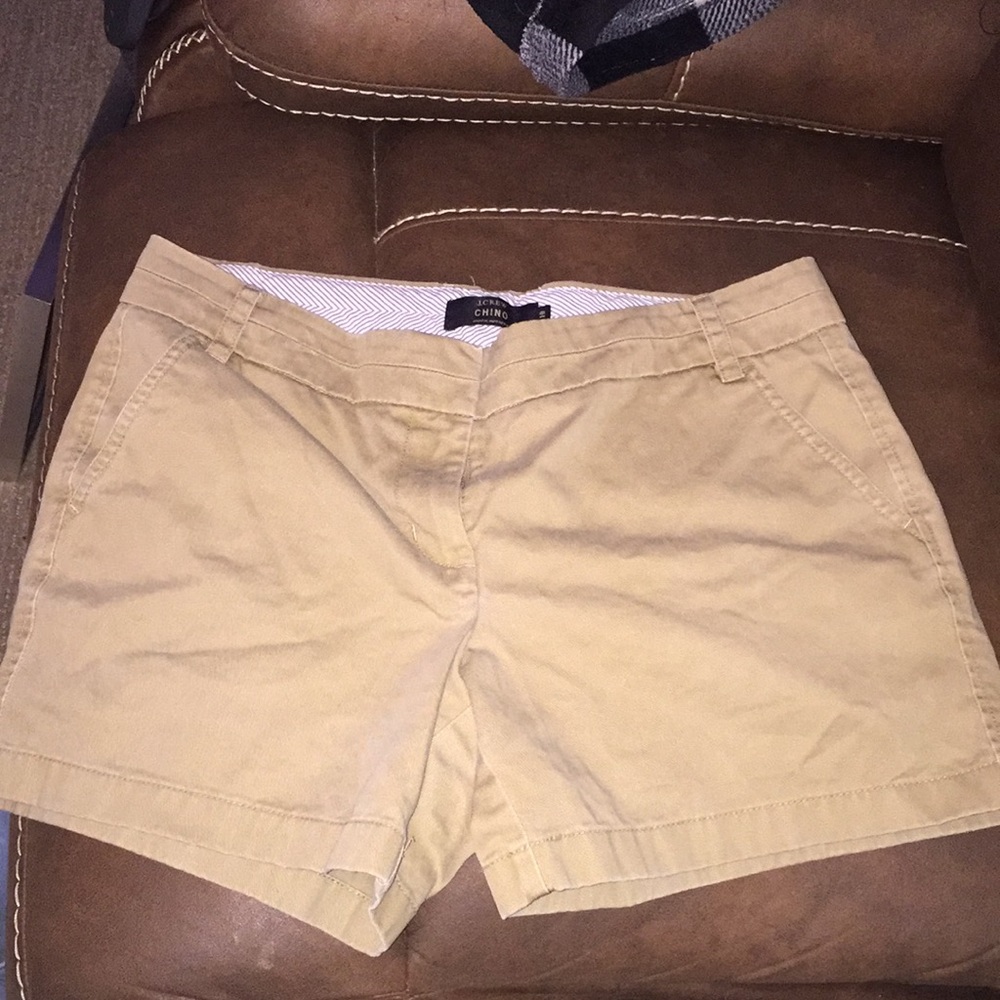 JCrew Khaki Chino Shorts